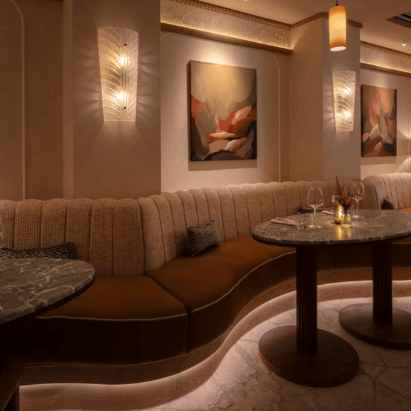 Free Standing Banquette Seat