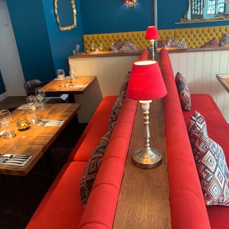 Dickys Bar & Brasserie Bespoke Bar Seating