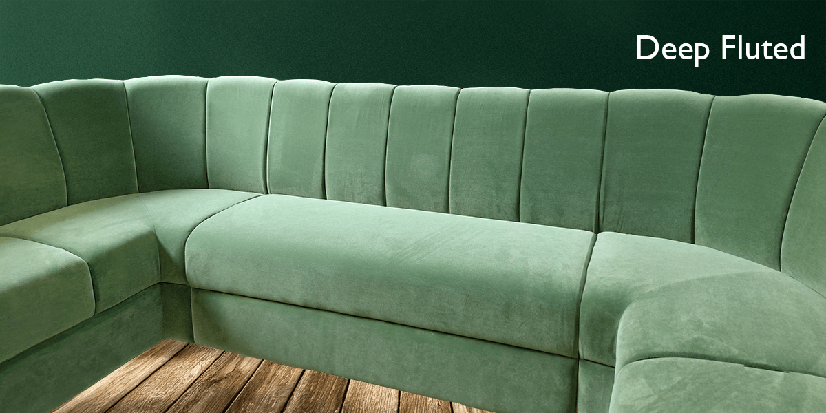 Deep Fluted Banquette 4
