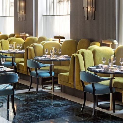 Modern Restaurant Banquette Seating