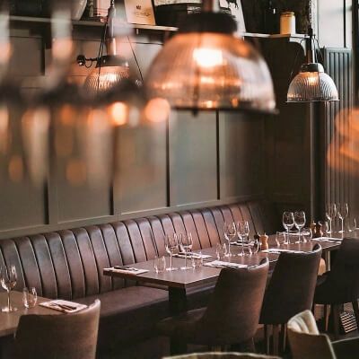 Leather Bespoke Banquette Bench Seating