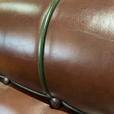 Piped Seam Stitching and Double Piped Seam Stitching Banquette Seating