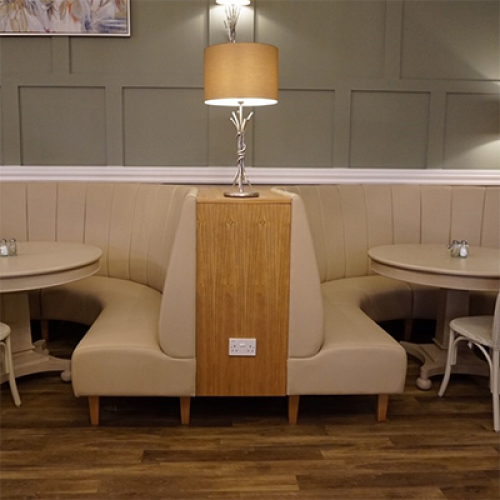 Curved Booth Banquette Seating