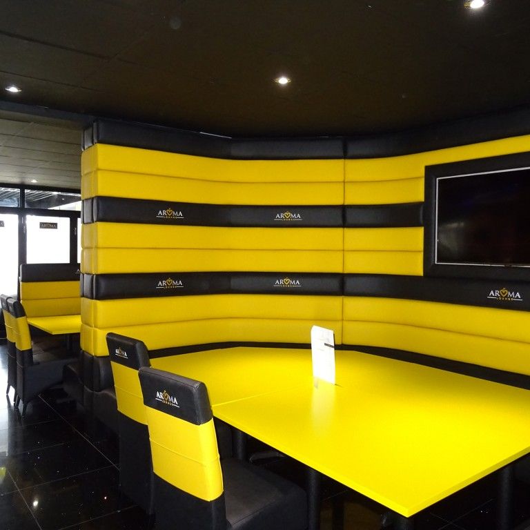 Four Horizontal Back Seating Restaurant Fit Out 1