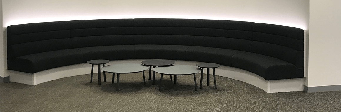 The Benefits of Banquette Seating in Your Office